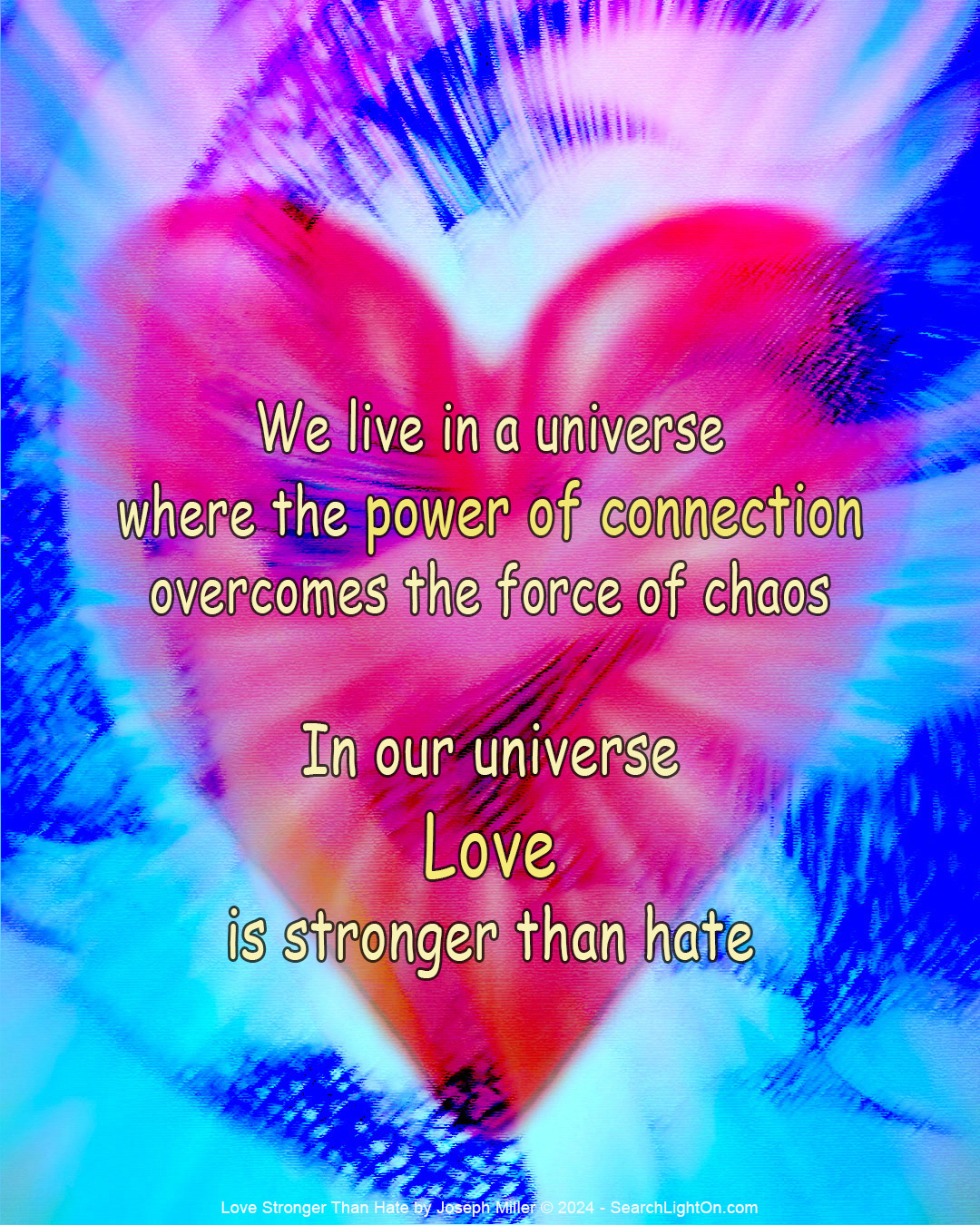 universe love hate poem image